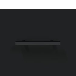 TV-benk svart 150x36x30 cm konstruert tre
