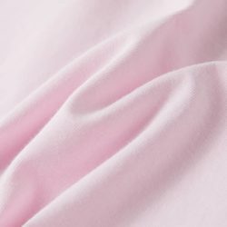 T-skjorte for barn med korte ermer myk rosa 116