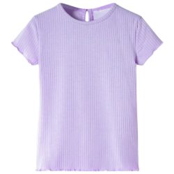 T-skjorte for barn lilla 116