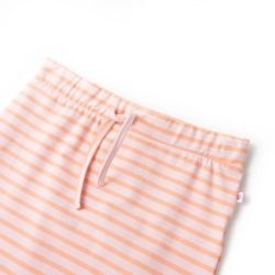 skjørt for barn med striper rosa 116
