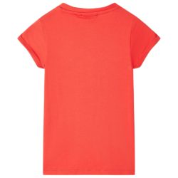T-skjorte for barn rød 140