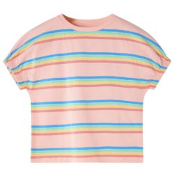 T-skjorte for barn fersken 140