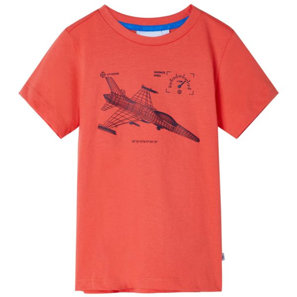 T-skjorte for barn lyserød 140