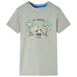 T-skjorte for barn lysekaki 116
