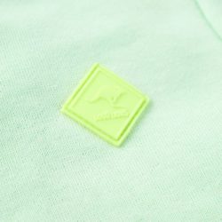 Hettegenser for barn med glidelås knallgrønn 104