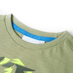 T-skjorte for barn lysekaki 140