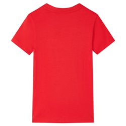 T-skjorte for barn rød 128