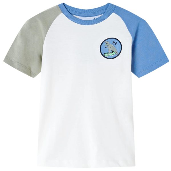T-skjorte for barn ecru 128