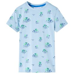 T-skjorte for barn blå 128