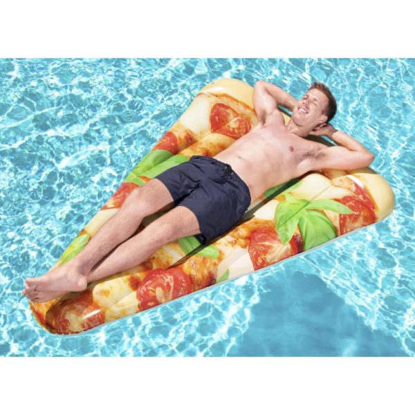 Flytende solseng Pizza Party 188×130 cm