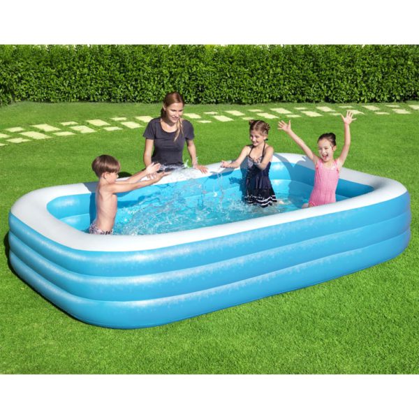 Oppblåsbart svømmebasseng 305x183x56 cm