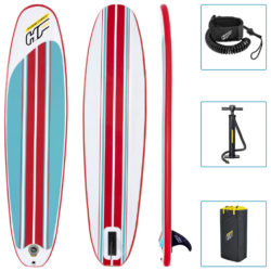 Bestway Hydro-Force Oppblåsbart padlebrett Compact Surf 8 243x57x7 cm