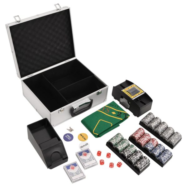 vidaXL Pokersjetongsett 300 stk 11,5 g