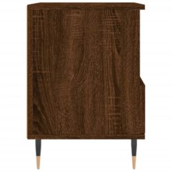 Nattbord brun eik 40x35x50 cm konstruert tre