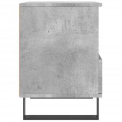 Nattbord 2 stk betonggrå 40x35x50 cm konstruert tre