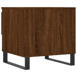 Salongbord brun eik 50x46x50 cm konstruert tre