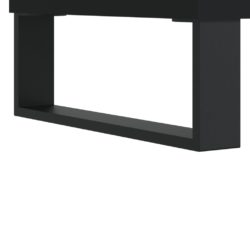 Salongbord svart 60×44,5×45 cm konstruert tre