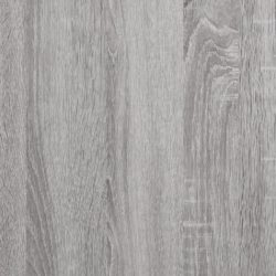 Konsollbord grå sonoma 100x28x80,5 cm konstruert tre