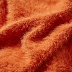 strikket brent oransje 92