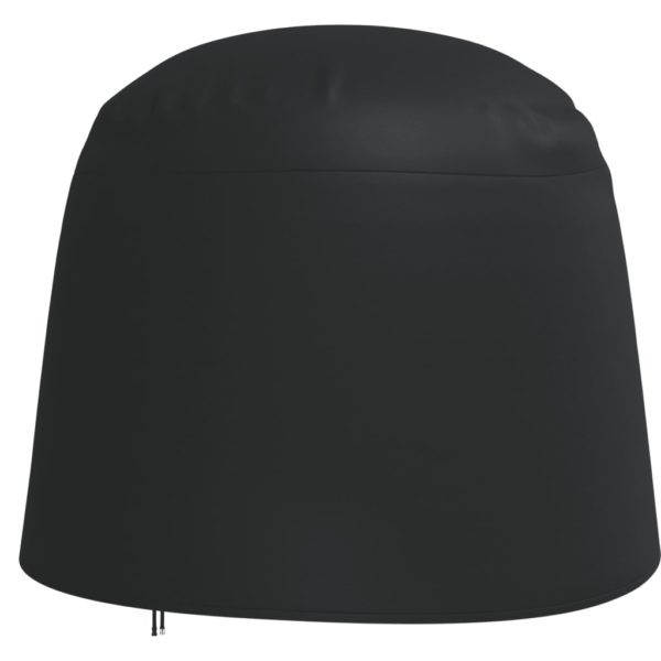 vidaXL Dobbelt trekk eggeformet stol svart Ø 230×200 cm 420D oxford