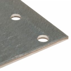 Perforerte plater 20 stk 2 mm 200×120 mm galvanisert stål