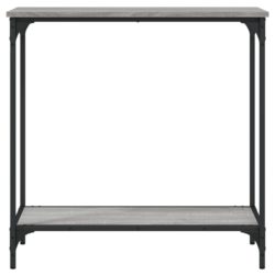 Konsollbord grå sonoma 75×30,5×75 cm konstruert tre