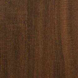 Salongbord brun eik 101x49x39,5 cm konstruert tre
