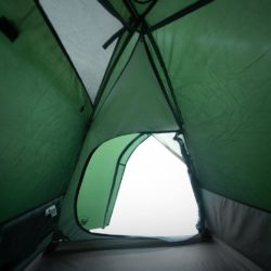vidaXL Campingtelt 2 personer grønn 264x210x125 cm 185T taft