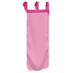 Gardiner for køyeseng med tårn rosa polyester
