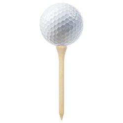 vidaXL Golfpeger 1000 stk 83 mm bambus