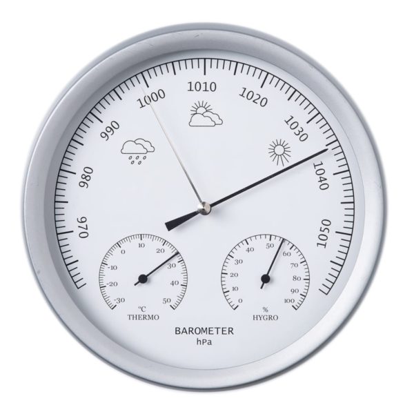 3-i-1 Barometer med termometer og hygrometer 20 cm 6080081