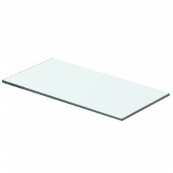 Hyllepanel klart glass 40×15 cm