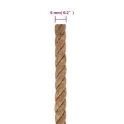 Tau 100% jute 6 mm 500 m