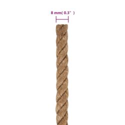 Tau 100% jute 8 mm 500 m