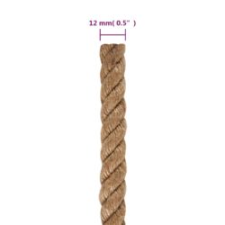 Tau 100% jute 12 mm 100 m