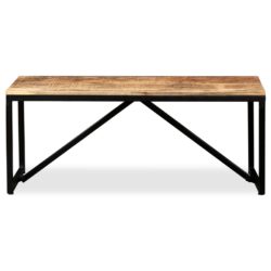 Benk heltre mango 110x35x45 cm