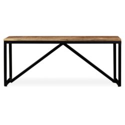 Benk heltre mango 110x35x45 cm