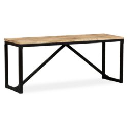 Benk heltre mango 110x35x45 cm