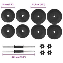 Manualsett 14 deler 20 kg