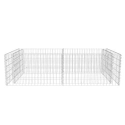 Gabion galvanisert stål 180x90x50 cm