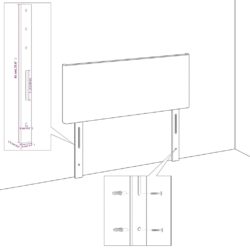 TV-benk høyglans hvit 120×40,5×35 cm