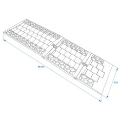 Foldbart gripemattesett 2 stk 360835