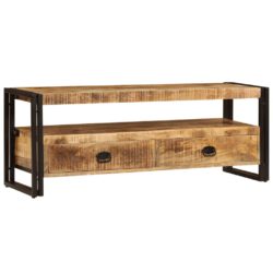 TV-benk 120x35x45 cm heltre mango