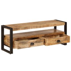 TV-benk 120x35x45 cm heltre mango