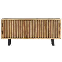 TV-skap 90x30x40 cm heltre mango