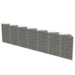 Gabion galvanisert stål 450x30x100 cm