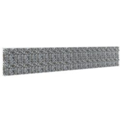 Gabion med topp- og bunndekke galvanisert stål 600x30x100 cm