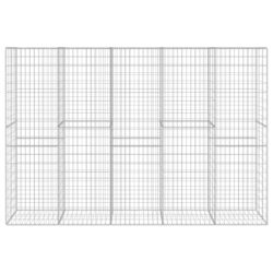 Gabion med topp- og bunnlokk galvanisert stål 300x50x200 cm