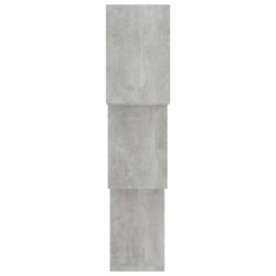 Vegghyller kubeformet betonggrå 68x15x68 cm konstruert tre