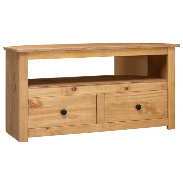 TV-hjørneskap 93x49x49 cm heltre furu Panama Range